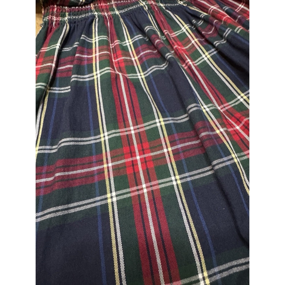 Hill House Ellie Midi Nap Dress Navy Tartan Plaid Size‎ Large - Picture 10 of 10